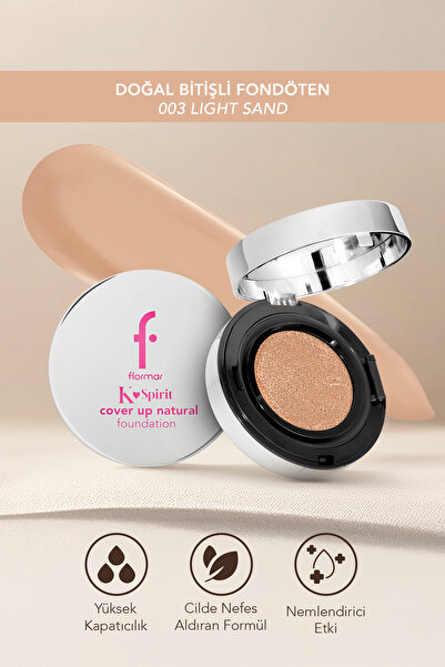 Flormar K-Spirit Cover Up Cushion Fondöten - Yüksek Kapatıcı & Uzun Süre Kalı...