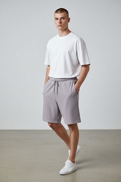 Altamira Ανδρικό σορτς Ottoman Smoke Grey Patch