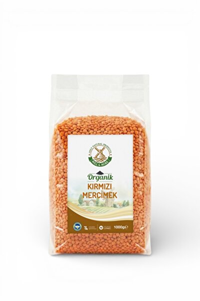 Mill & More Only Natural Products Organik Kırmızı Mercimek 1 kg
