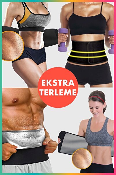 AnkaWood Unisex Bel Göbek Şekillendirici Sauna Kemer Terletici Zayıflatma Kor...