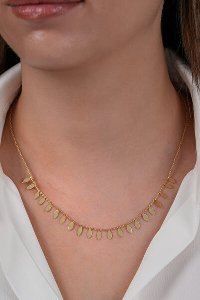 by milo jewellery 14 AYAR PULLU TASARIM KOLYE