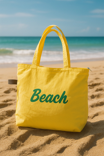 Ecrou Plaža Štampano Torba za rame