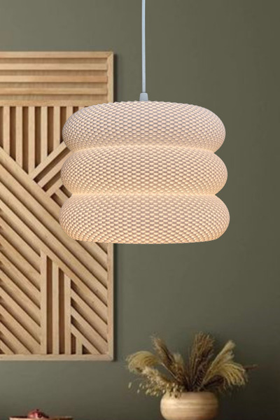 decory Jamesh Mesh Yüzey Avize Yatak Odası,Oturma Odası Tekli Sarkıt Avize (B...