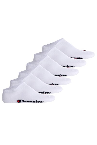 Champion Unisex Sneaker Socken, 6er Pack - Sneaker Socken Basic, Logo