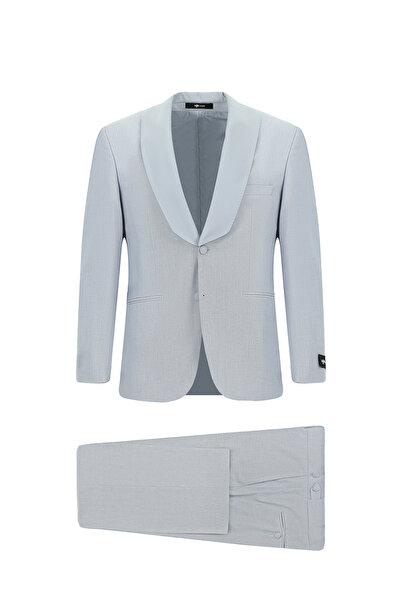 Kiğılı 4 Drop Relaxed Fit Rahat Kesim Şal Yaka Smokin & Damatlık