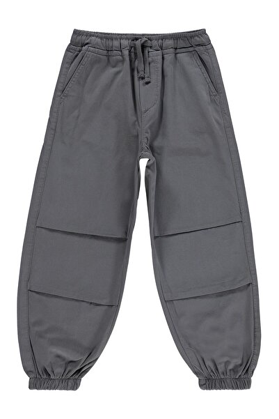 Civil Boys Παντελόνι με ελαστικά μανσέτες για 10-13 ετών - Γκρι 13-14 ετών