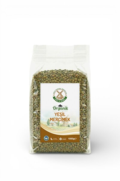 Mill & More Only Natural Products Organik Yeşil Mercimek 750 g
