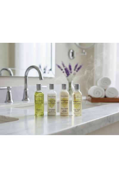 crabtree evelyn Crabtree & Evelyn's Verbena & Lavender 4 'lü Saç Ve Vücut Bak...