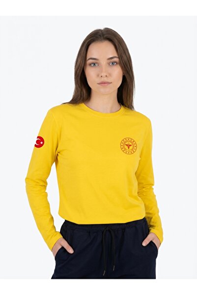 Pratik Medikal Unisex Yellow 112 Model Emergency Health Care Μακρυμάνικο μπλο...