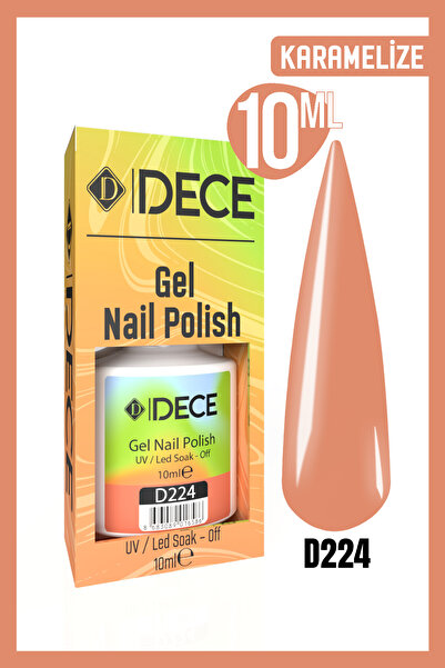 d dece Kalıcı Oje Uv Led D224 (NUDE SERİSİ) 10ml