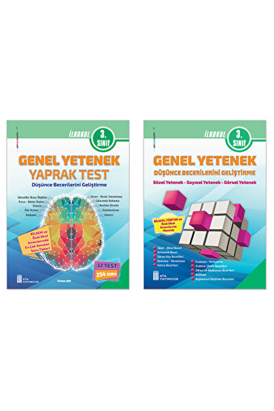 Ata Yayıncılık 3. Sınıf Bilsem Genel Yetenek Yaprak Test+Genel Yetenek Düşünc...