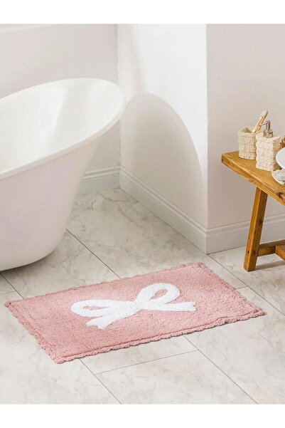 LC Waikiki Covoraș de baie din pluș cu imprimeu fundă 50x80 cm (S6)