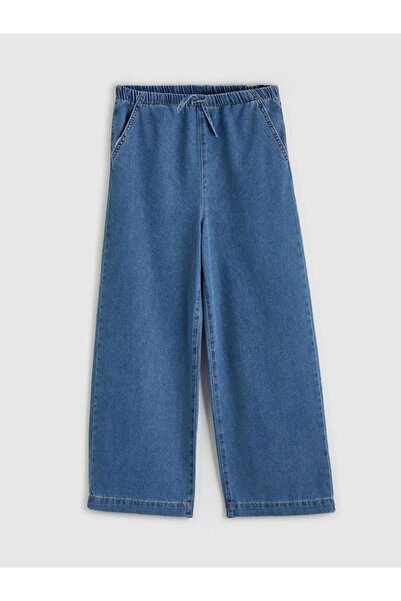 LC Waikiki Indigo široke farmerke za devojčice (S6)