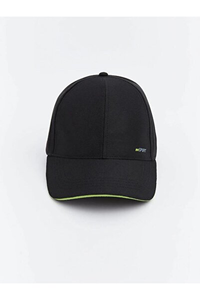 LC Waikiki قبعة رجالية مطرزة باللون الأسود (S6)