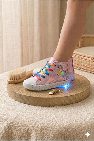 UNICORN Fermuarlı Boğazlı Günlük Kız Çocuk Spor Ayakkabı