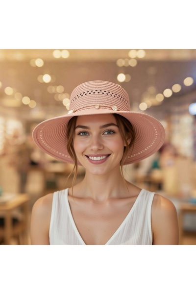 Deeplively Ženski slamnati šešir, letnji šešir za plažu, vrhunski kvalitet - ...