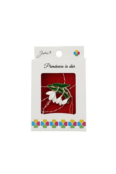 Flippy Martisor Brosa Mica in Cutie, Dimensiune Brosa 2.5-3 cm, Material Meta...