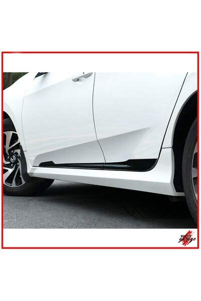 SNTGARAGE Cıvıc 2016-2020 Fc5 Piano Black siyah boyalı Yan Kapı Çıtası kapı koruma çıta