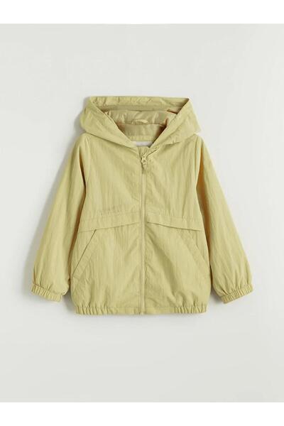 LC Waikiki Žuta Sa kapuljačom kabanica za dečake (S6)