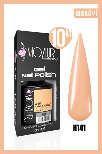 MOZIUR Kalıcı Oje Uv Led H141 (NUDE SERİSİ) 10ml