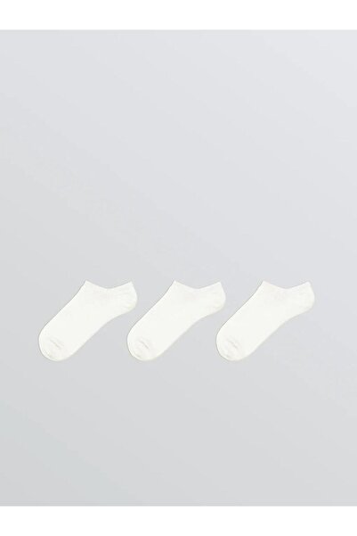 LC Waikiki Дамски чорапи без шарки, 3 чифта (S6)