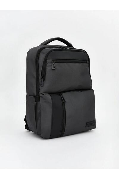 LC Waikiki Rucsac gri pentru bărbați cu mai multe compartimente (S6)