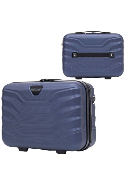 wings Trusă cosmetică de călătorie Peafowl | Albastră | Material ABS | Dimens...