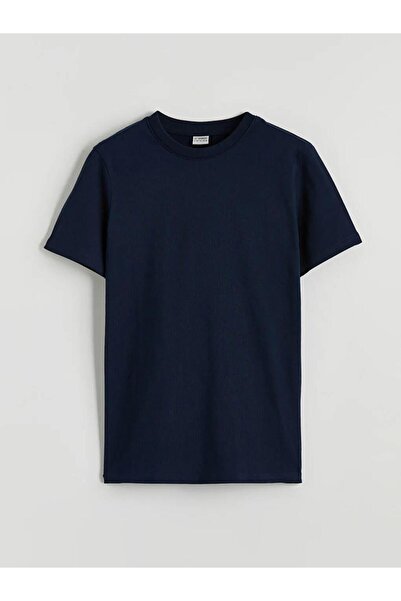 LC Waikiki Tricou negru de bază pentru băieți (S6)