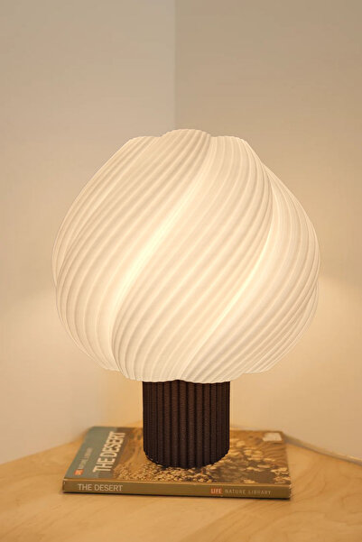 decory عاكس الضوء الكريمي الحديث بتصميم ذو ملمس بارز على طراز بينترست (بلاستي...