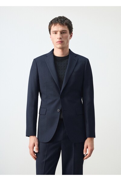 MANGO Man Turin %100 yün blazer ceket