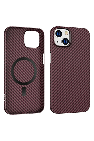 Bodrum Ekipman حافظة هوكو لهاتف آيفون 14 6.1 حافظة هاتف مغناطيسية ممتصة للصدم...