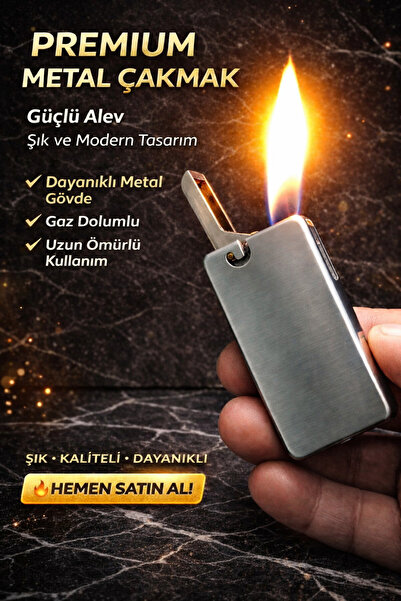 DoğanÇakmak Çakmak metal mum alevli ( Soft Flame)