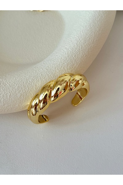 YOUES JEWELRY Kadın Kalın Kelepçe Bileklik Akrilik Kelepçe Bileklik