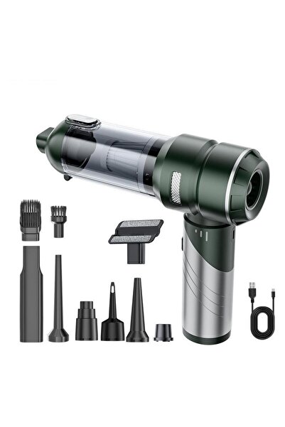 ROXİVA Harvox 16.000Pa Ultra Güçlü 9 Başlık Yıkanabilir Filtre 6.000mAh Batar...