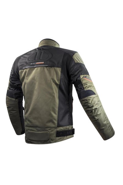 LS2 Shadow Motosiklet Montu – Haki-Siyah-Neon Turuncu