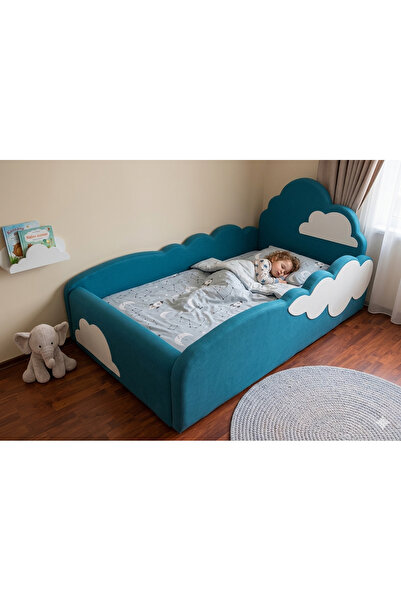 Puf Bebe Montessori Serisi _yumuşacık Puf_çocuk_bebek_bulutlu Yatak 120x200 Ö...