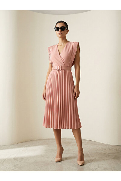 Phoenix Women Pliseli Dabıl Elbise