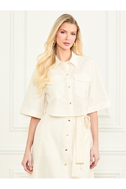 Guess Marciano cropped shirt