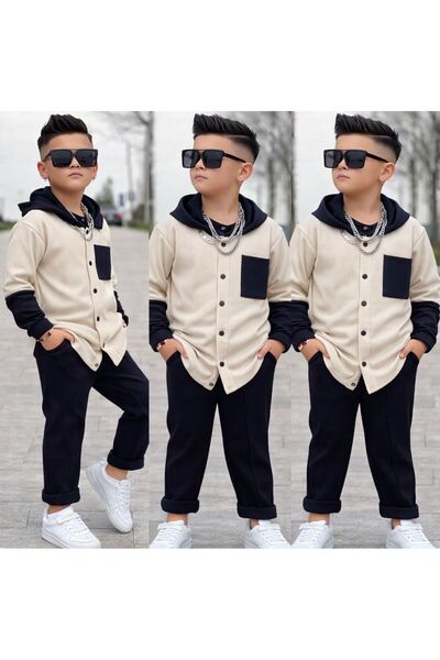 KOKOŞ BEBEK Komplet majica u stilu džugera