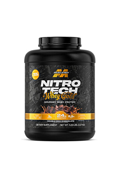 MUSCLETECH تركيبة بروتين مصل اللبن الذهبي 100% من نيترو-تك - شوكولاتة غنية مز...