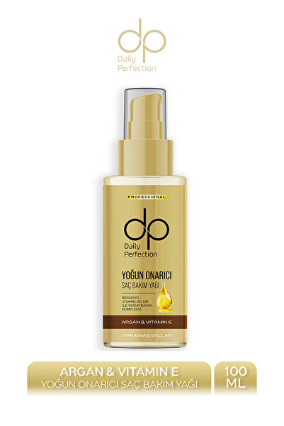 dp Daily Perfection Saç Bakım Yağı Argan Yağlı ve E Vitaminli 100 ml