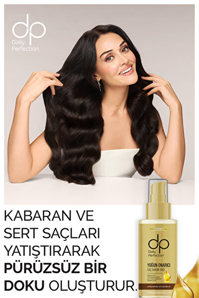 dp Daily Perfection Saç Bakım Yağı Argan Yağlı ve E Vitaminli 100 ml