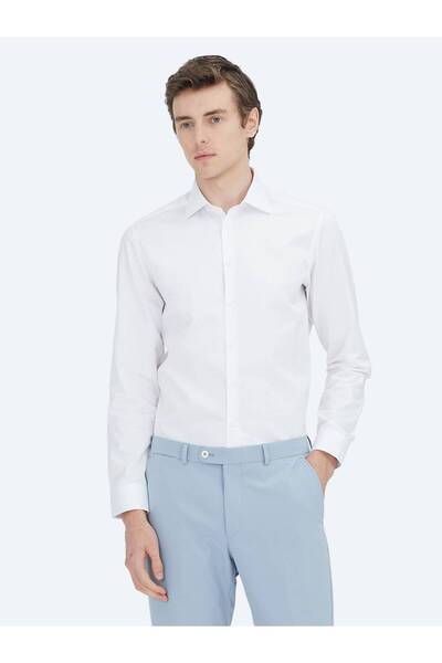 Kip Μακρυμάνικο πουκάμισο Απλή ύφανση