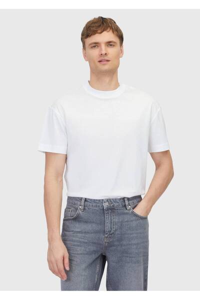 Ramsey Beyaz %100 Pamuk T-Shirt