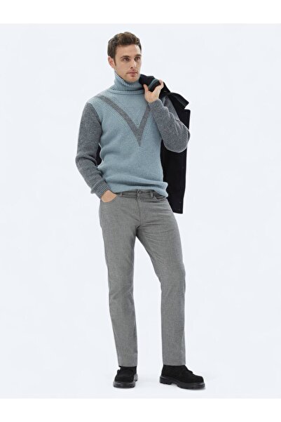 Kip Sive Tkano Slim fit Ležerne Mešavina pamuka Hlače