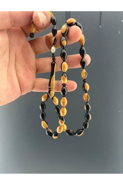 İnan Tesbih سبحة خشب الأبنوس بتصميم ألبكة رينك أربا كيتس، موديل مُوقّع من قبل...