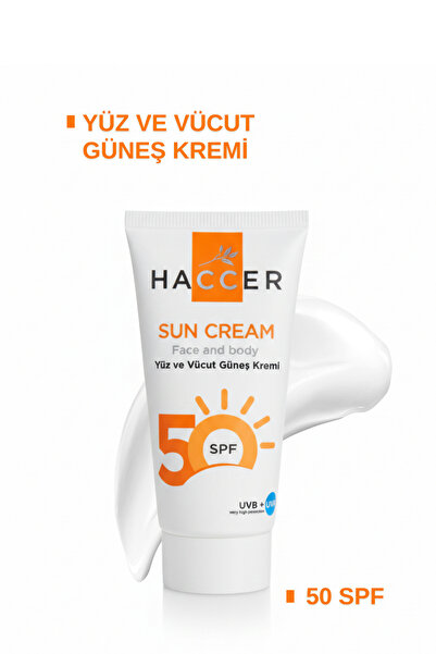 Haccer Güneş Koruyucu Krem Spf 50 150ml