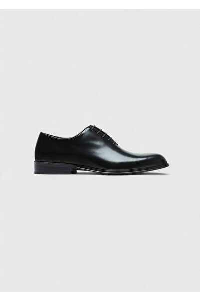 Ramsey Black Leather Classic Shoes