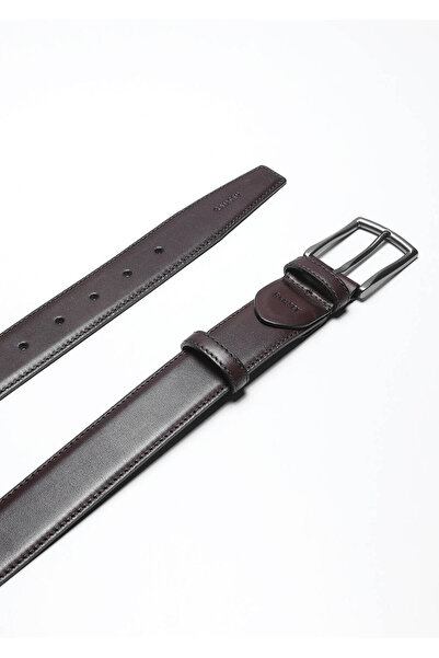 Ramsey Καφέ Ζώνη 100% Δερμάτινη