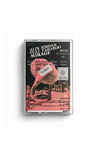 OEM MIRAGE 2026 (Muzică Afro House) – Casetă analogică 100/100, ediția a 2-a,...